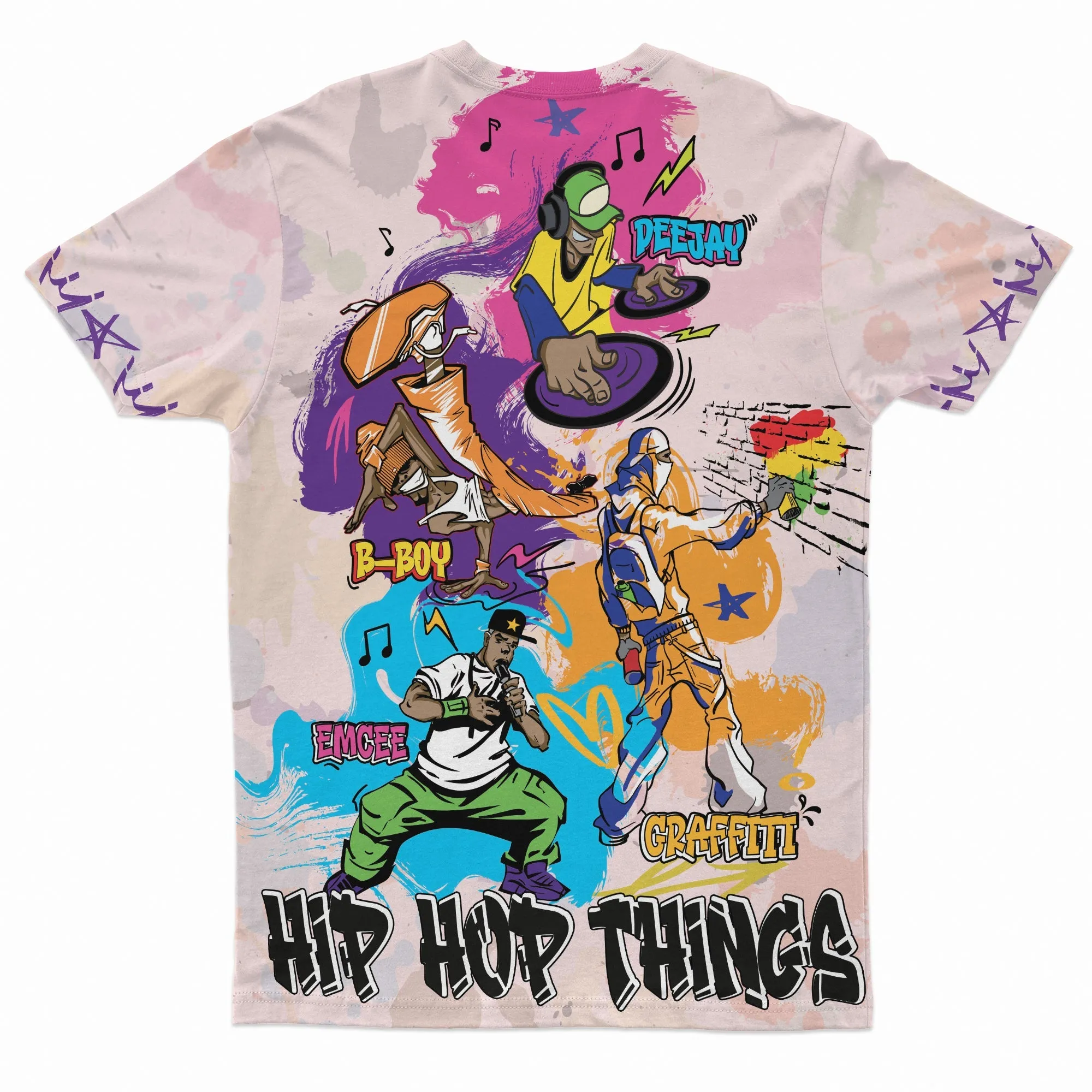 4 Elements Of Hip Hop T-shirt