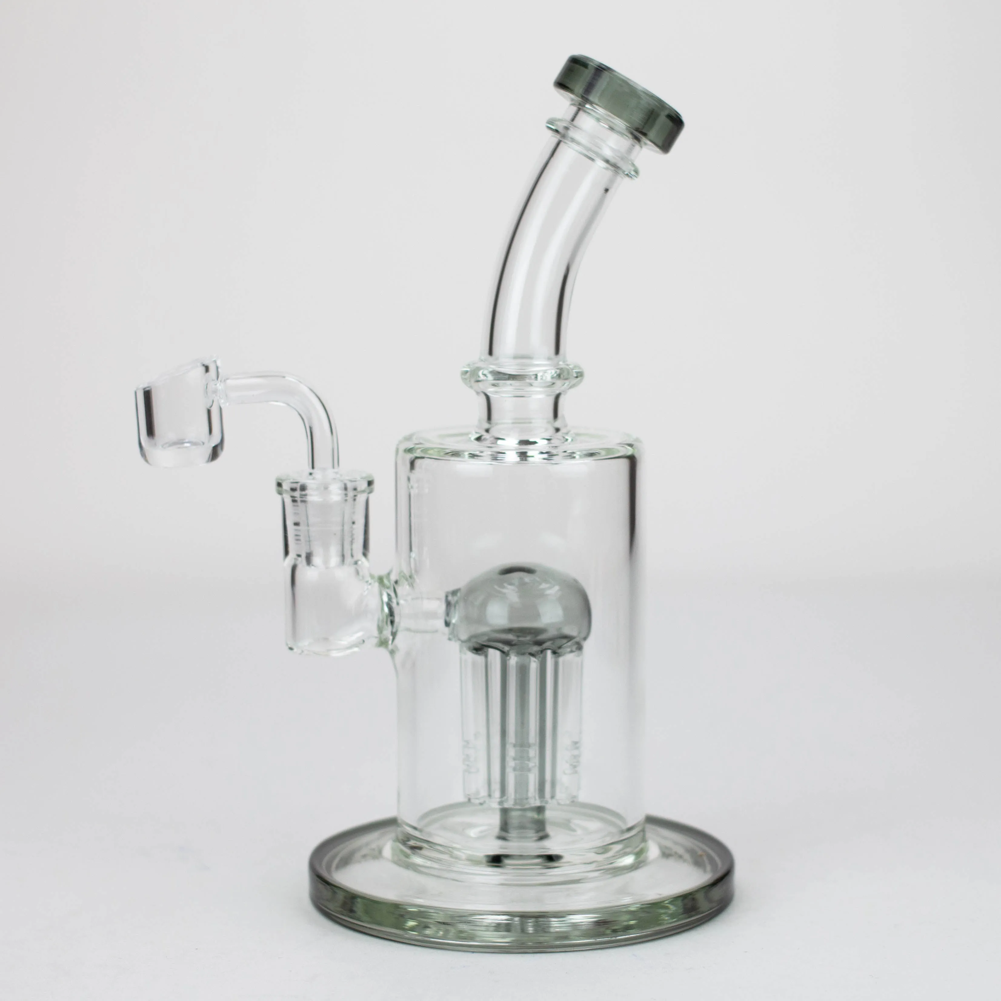 9" Dab Rig with 6-Arms Perc & Banger