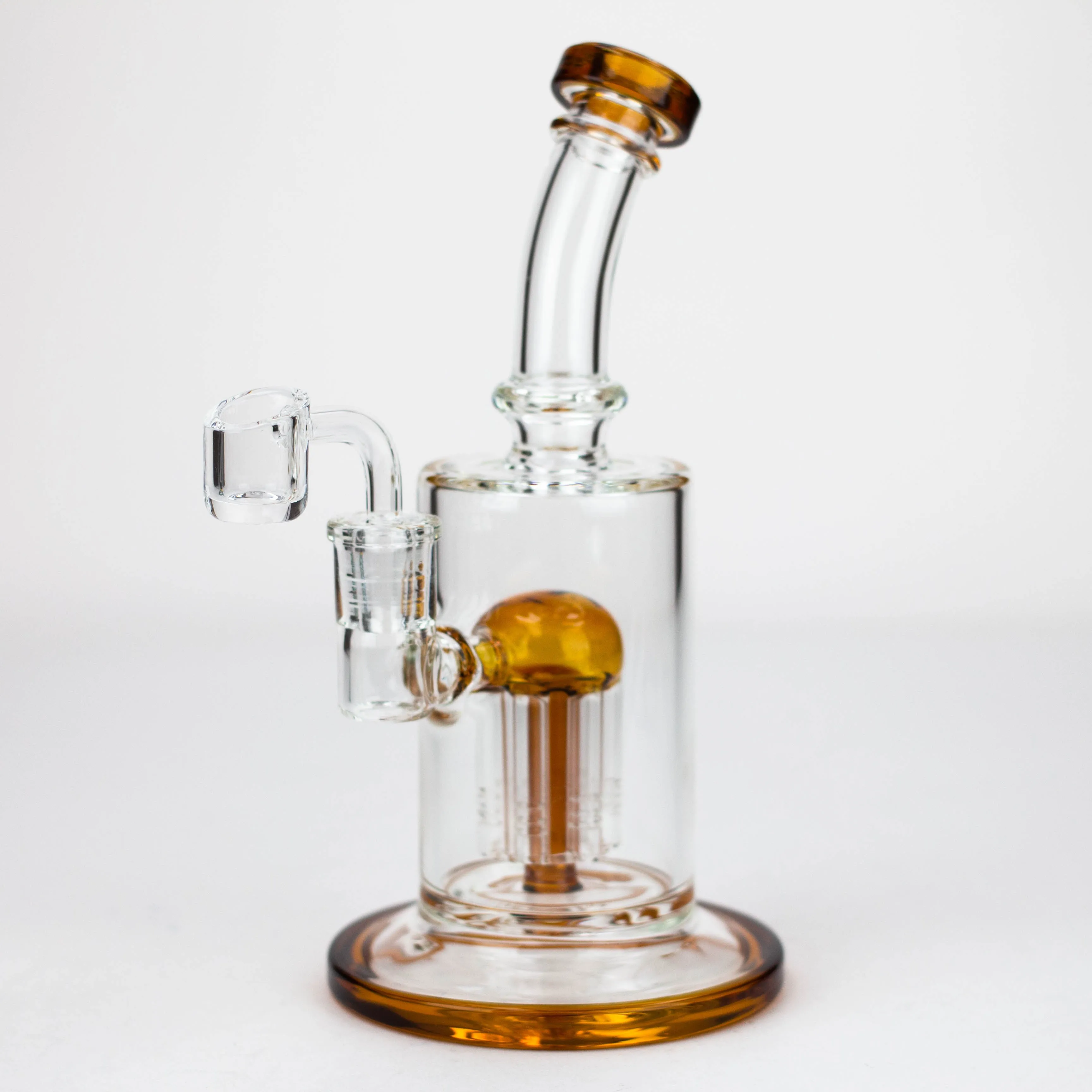 9" Dab Rig with 6-Arms Perc & Banger