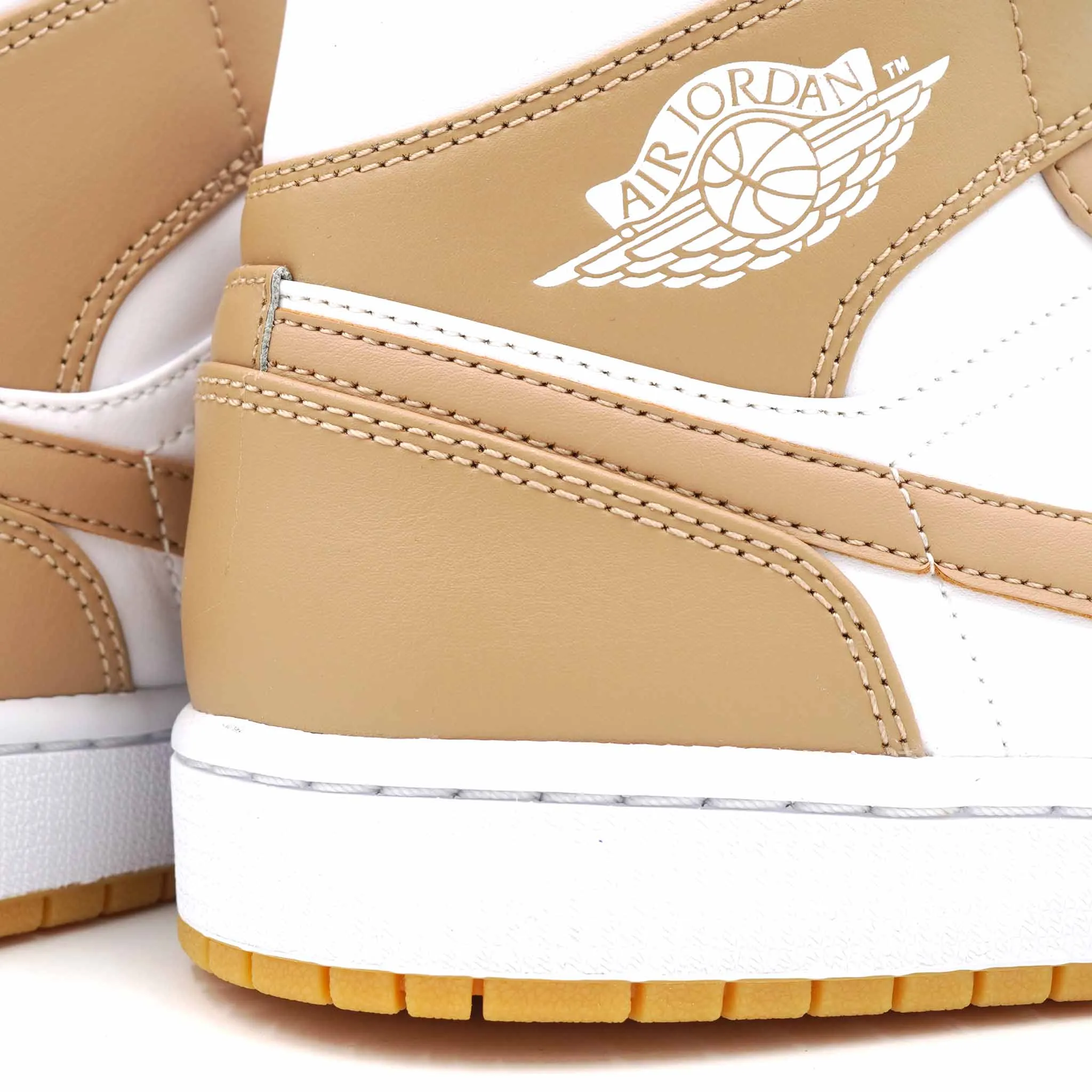 AIR JORDAN 1 MID TAN GUM 2021