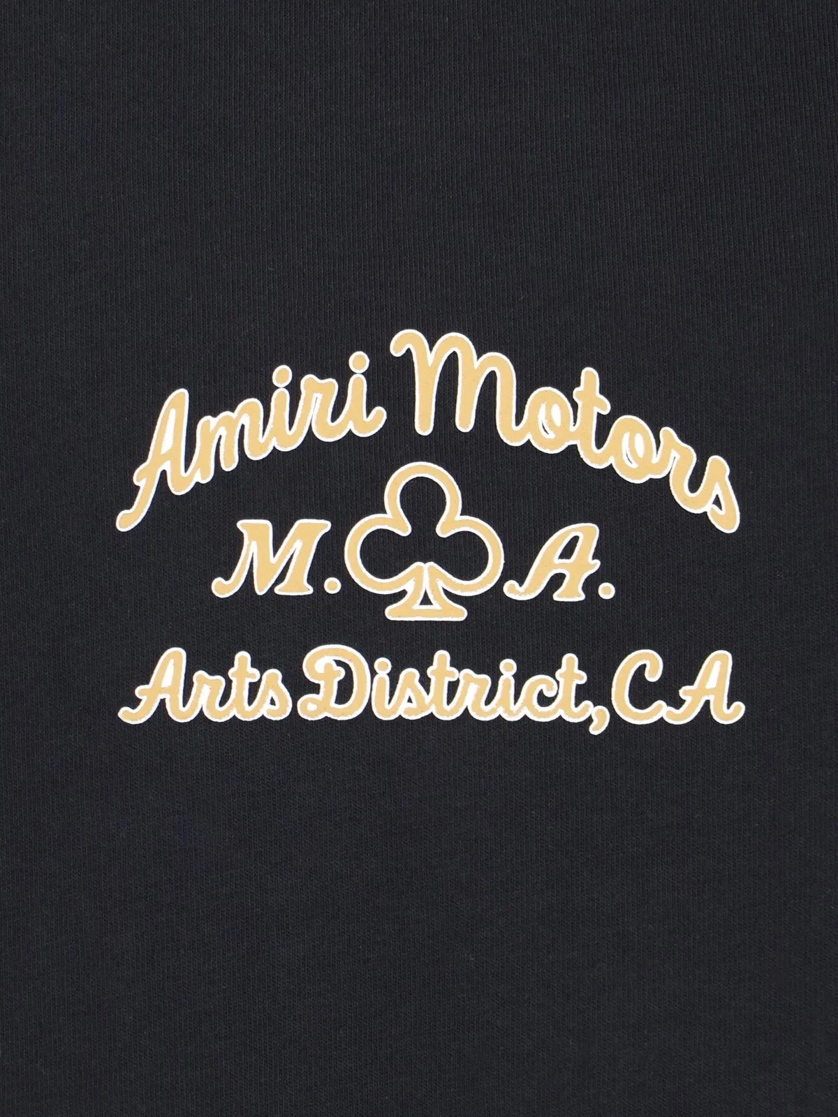 AMIRI  Cotton Motors T-Shirt Black