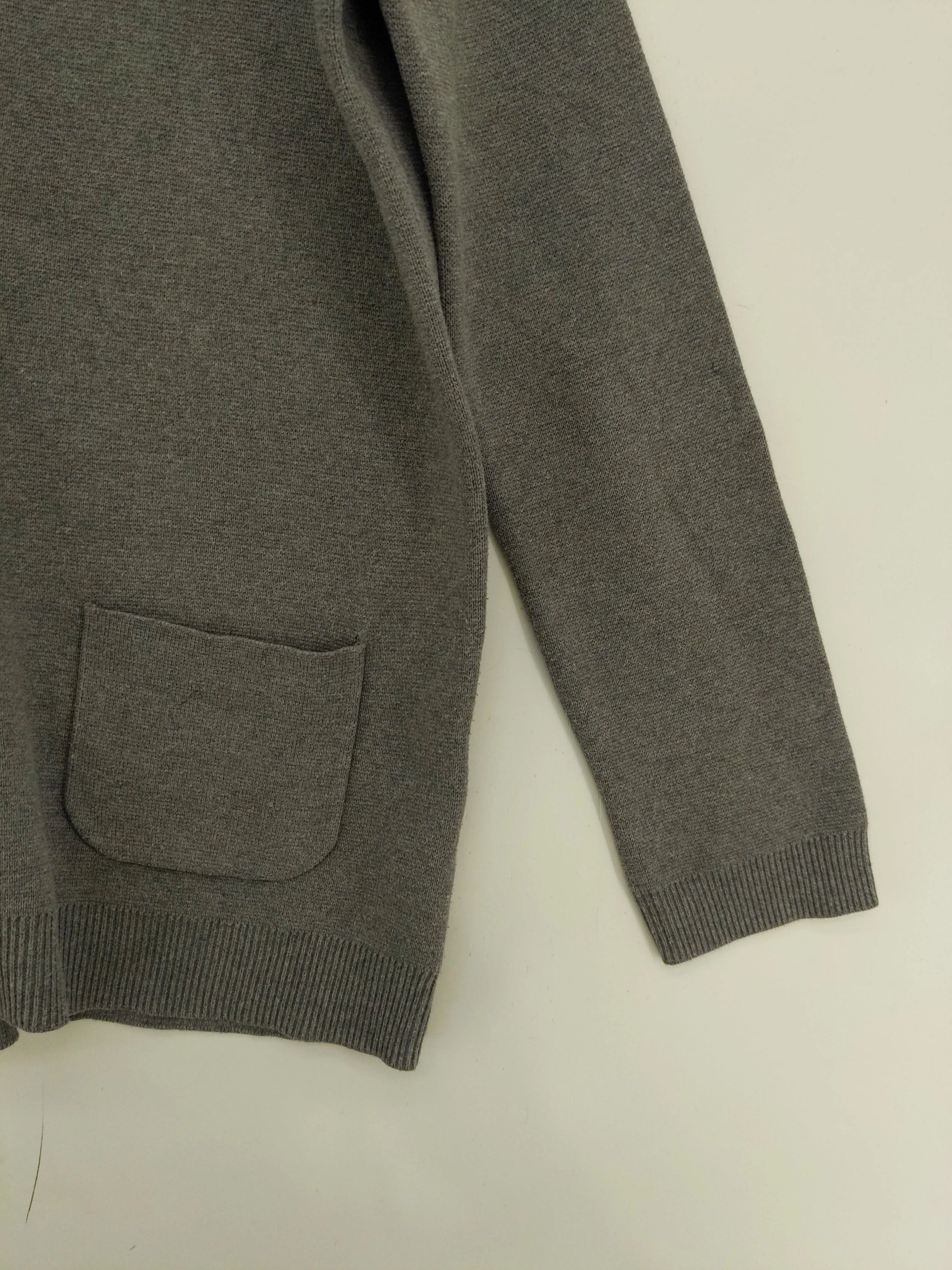 & Other Stories Women's Cardigan XS Grey 100% Cotton