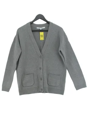 & Other Stories Women's Cardigan XS Grey 100% Cotton