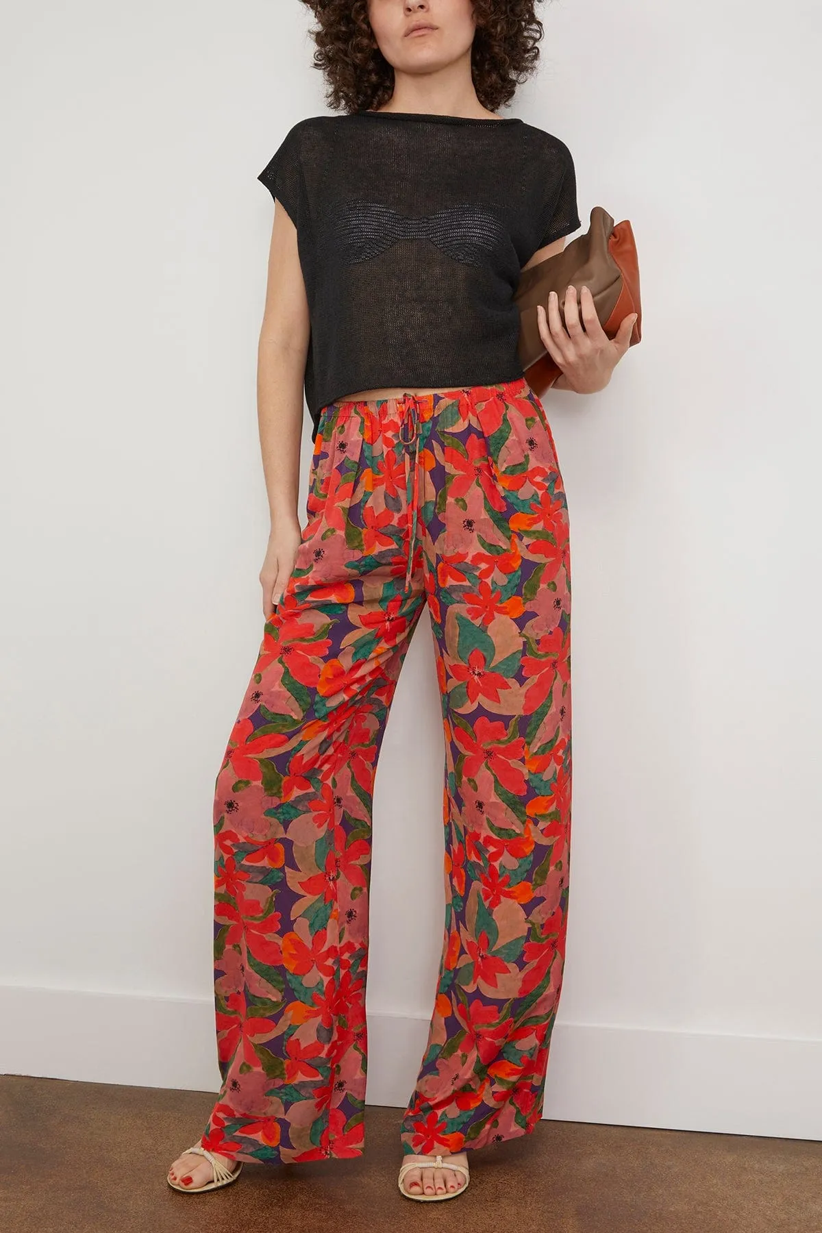 Ashling Pant in Floral Print