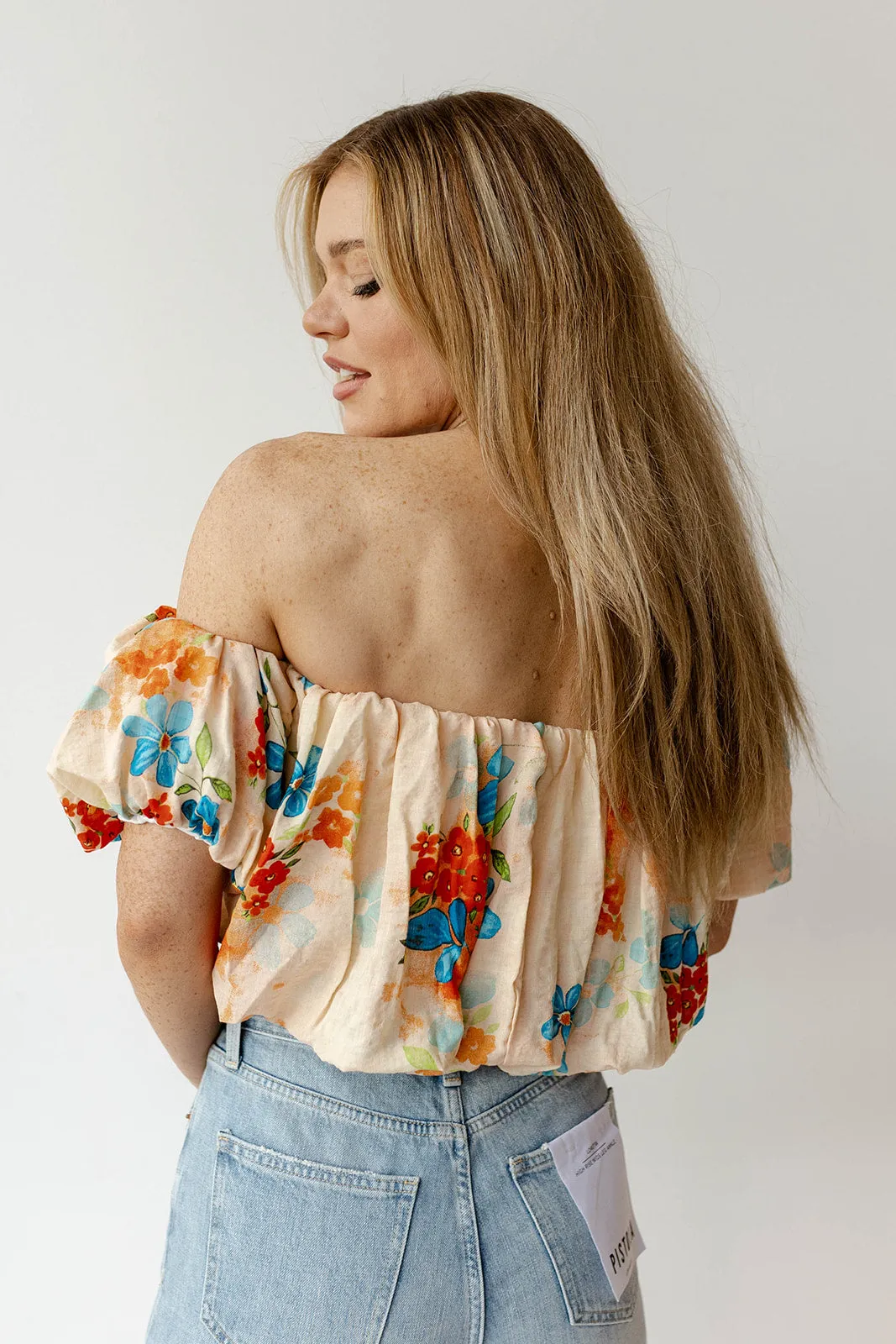 aubrie off shoulder top