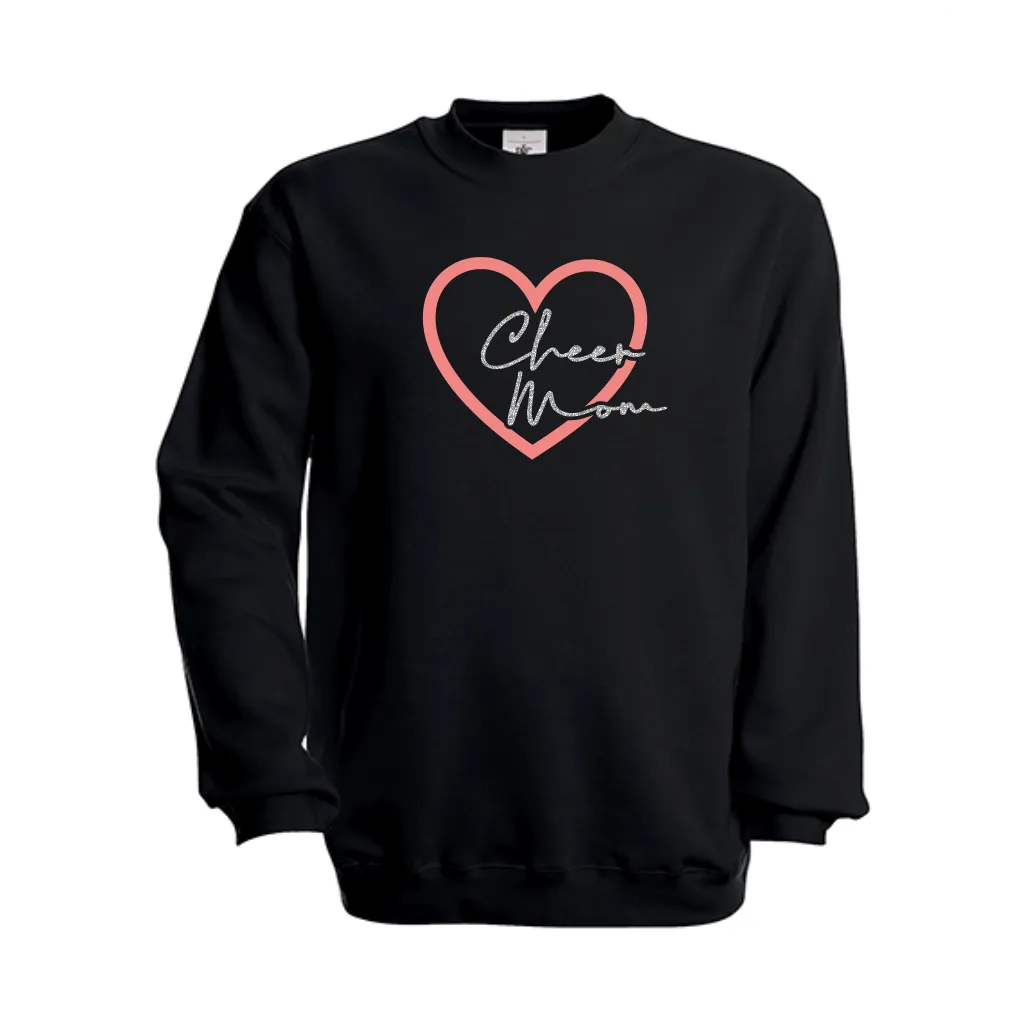 B&C Cheer <3 Mom sweatshirt