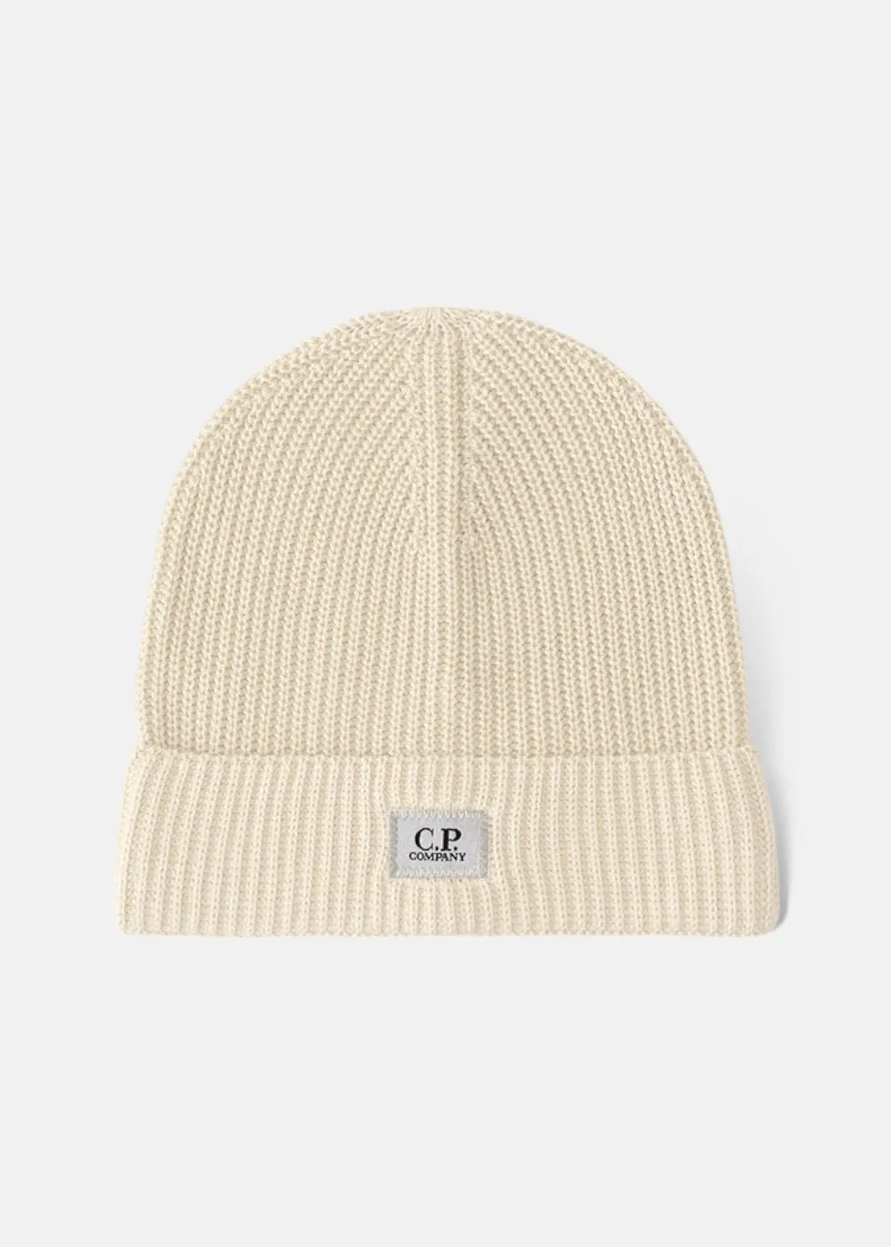 Bonnet C.P. Company petit logo beige