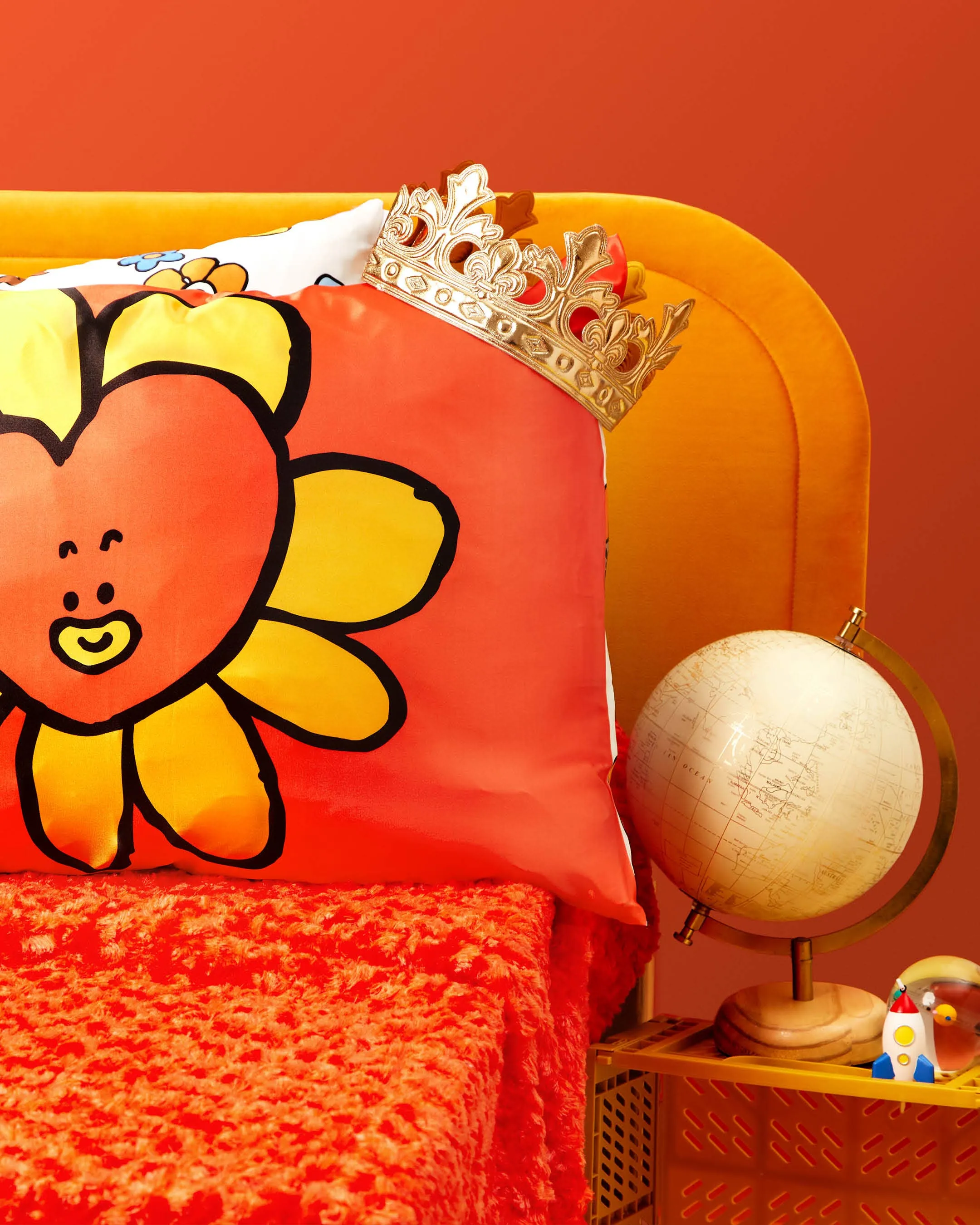 BT21 x Kitsch Satin Pillowcase Standard - Tata