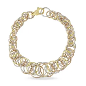 Buccellati - Hawaii - Bracelet with 18k Yellow, Rose and White Gold