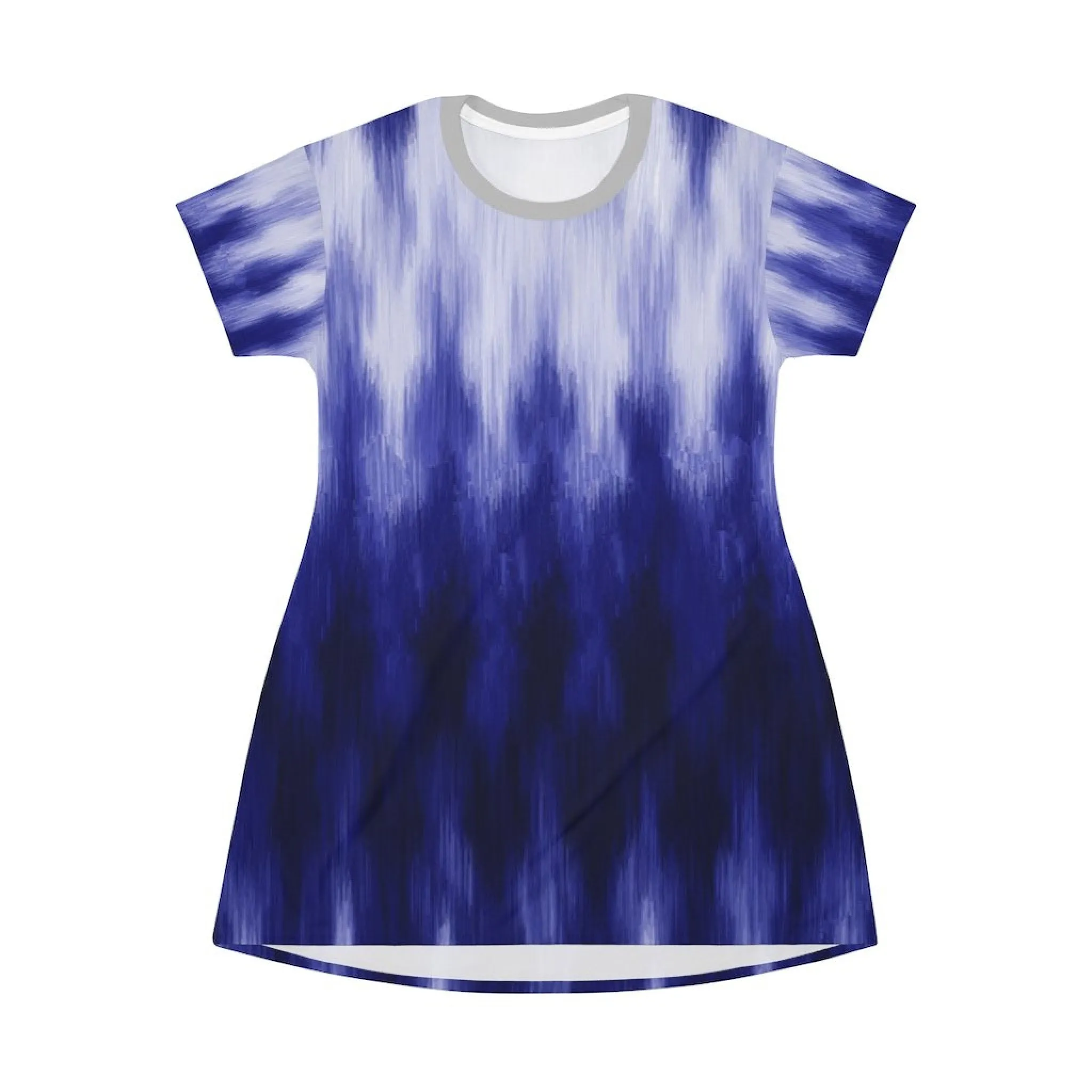 Bynelo Tie Dye Multicolour Print T-shirt Dress