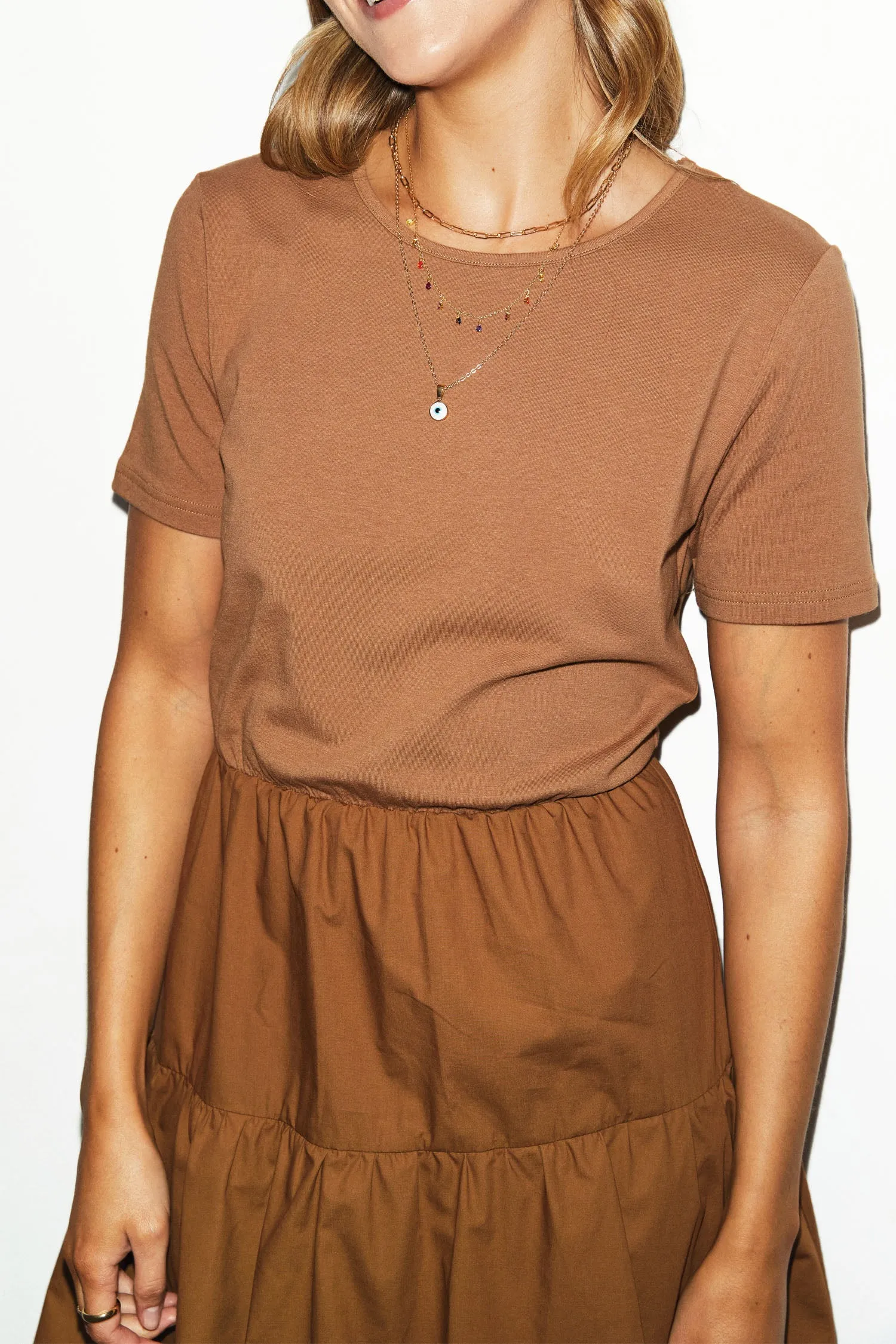 Camel Carrie Dress