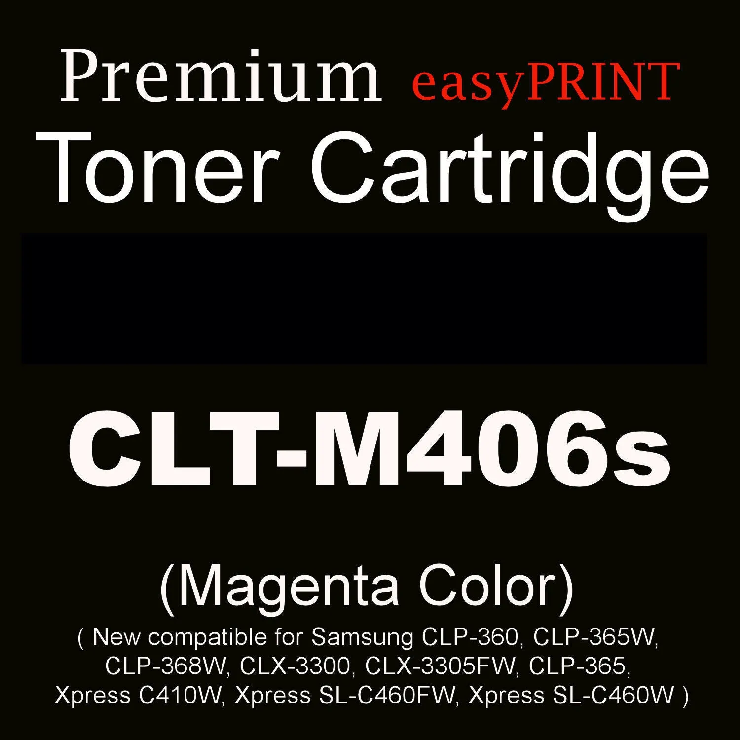 CLT 406S 4PK New Compatible Color Toner Cartridge Combo See, CLT-K406s, CLT-M406s,CLT-Y406s,CLT-C406S