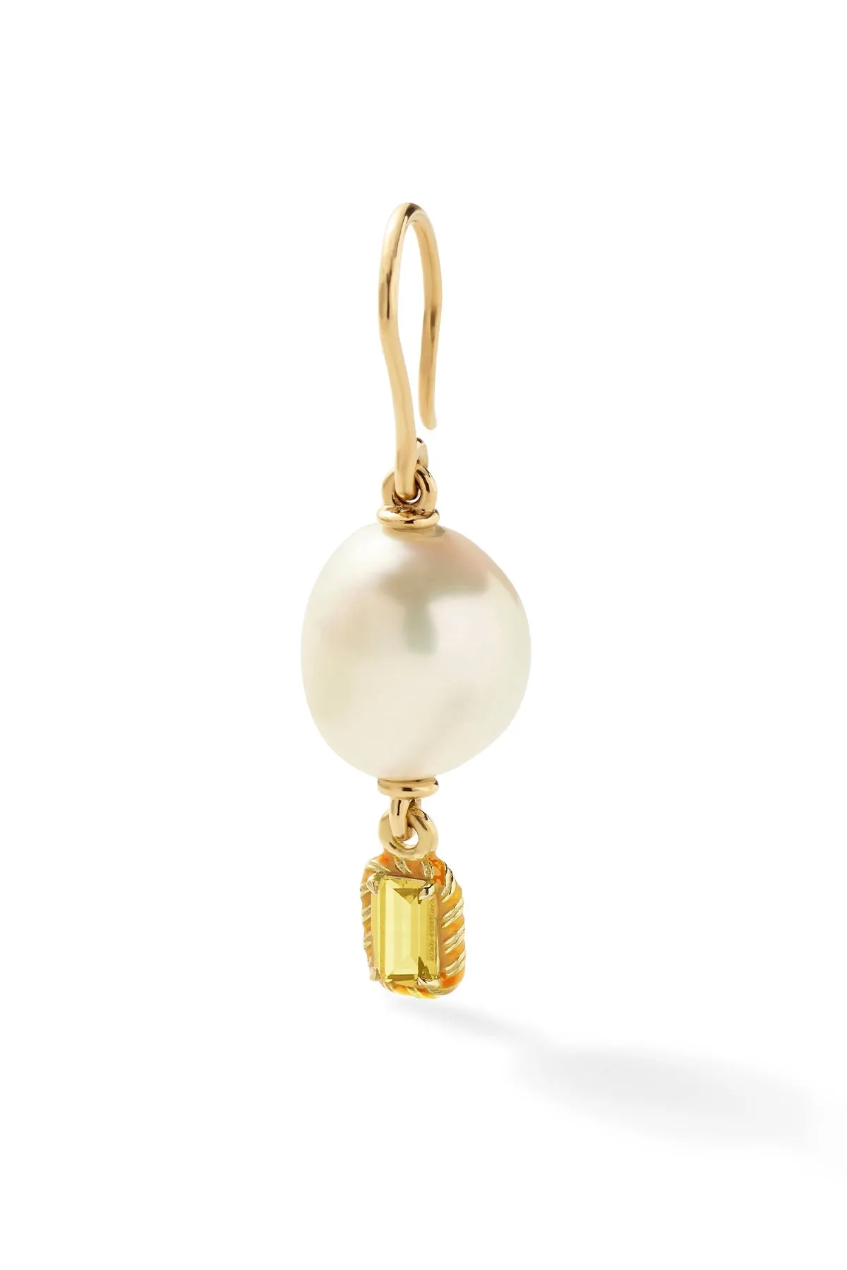 Cocktail Streamer Pearl Drop Earring - In Stock