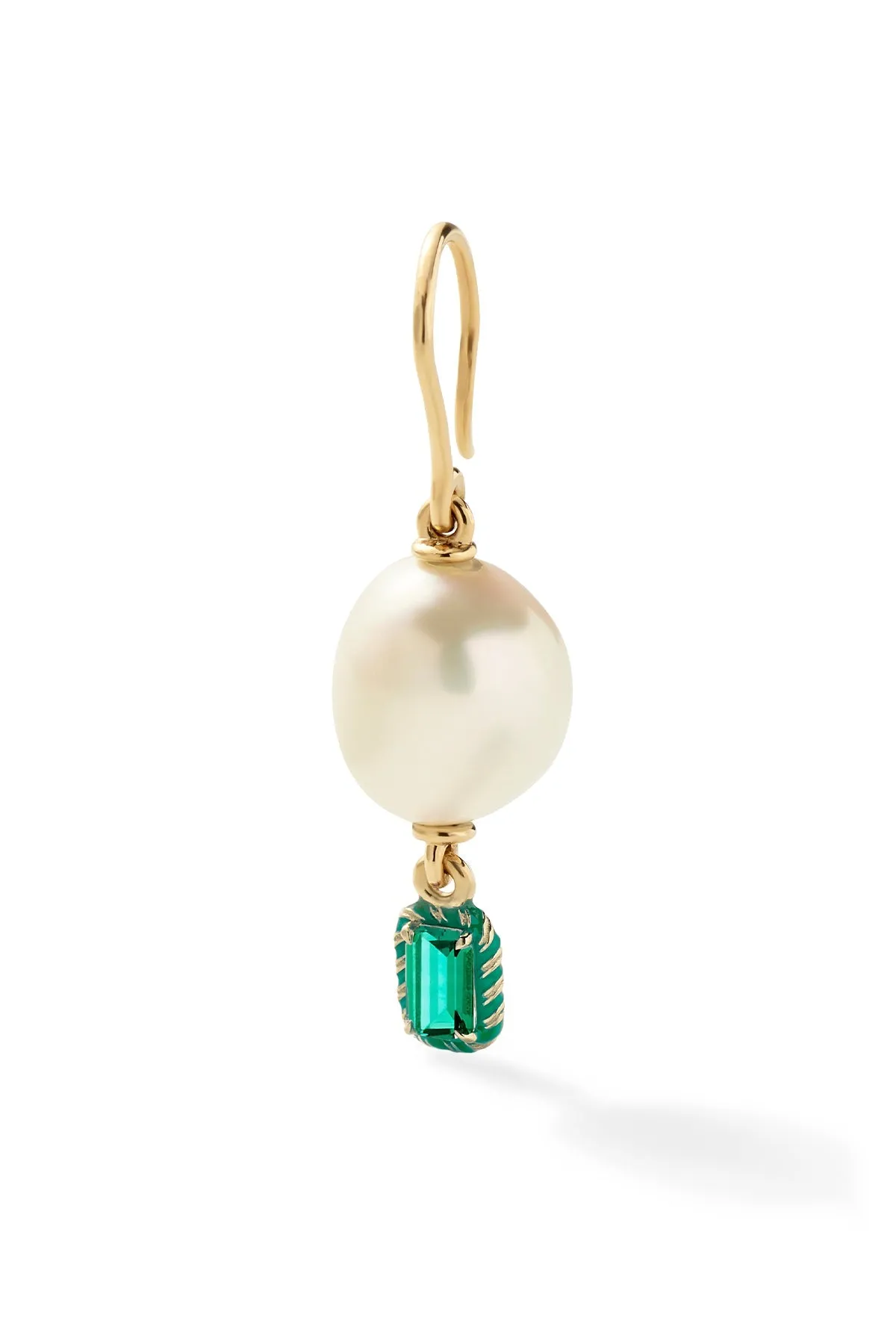 Cocktail Streamer Pearl Drop Earring - In Stock