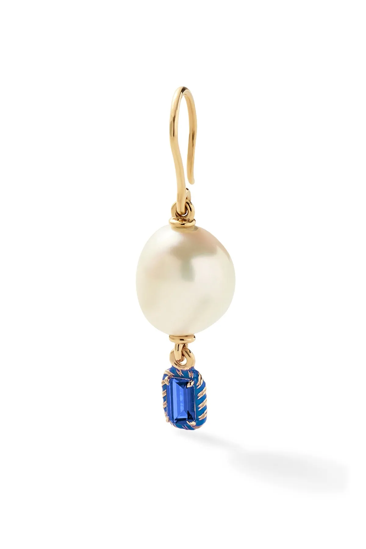 Cocktail Streamer Pearl Drop Earring - In Stock