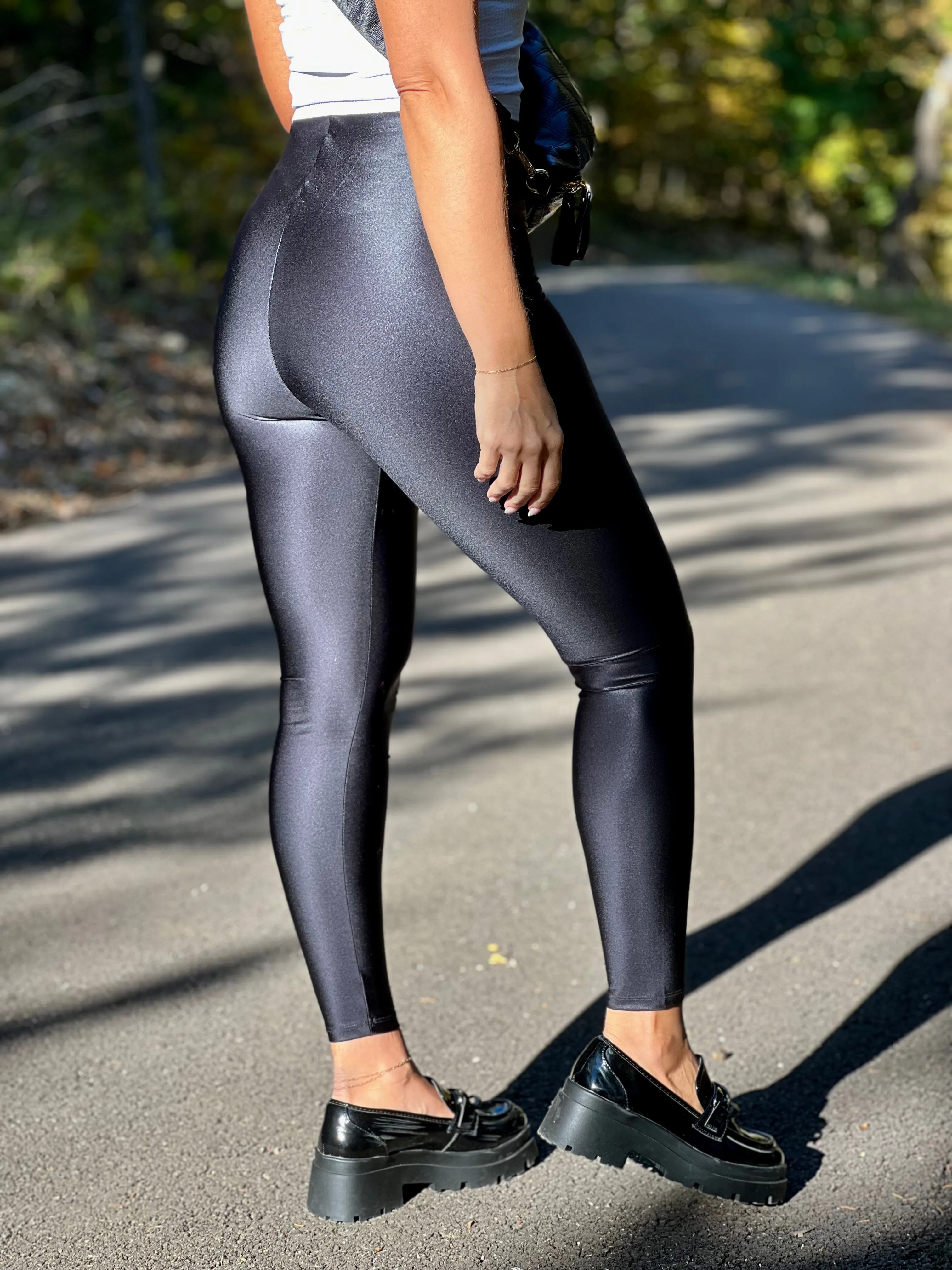 Commando Matte Metallic Legging (Oxide)