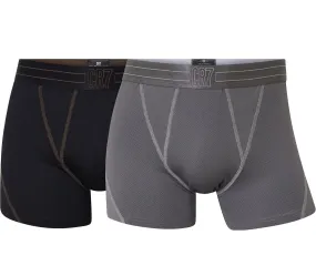 CR7 Men's 2-Pack Micro-Mesh Blend Trunks