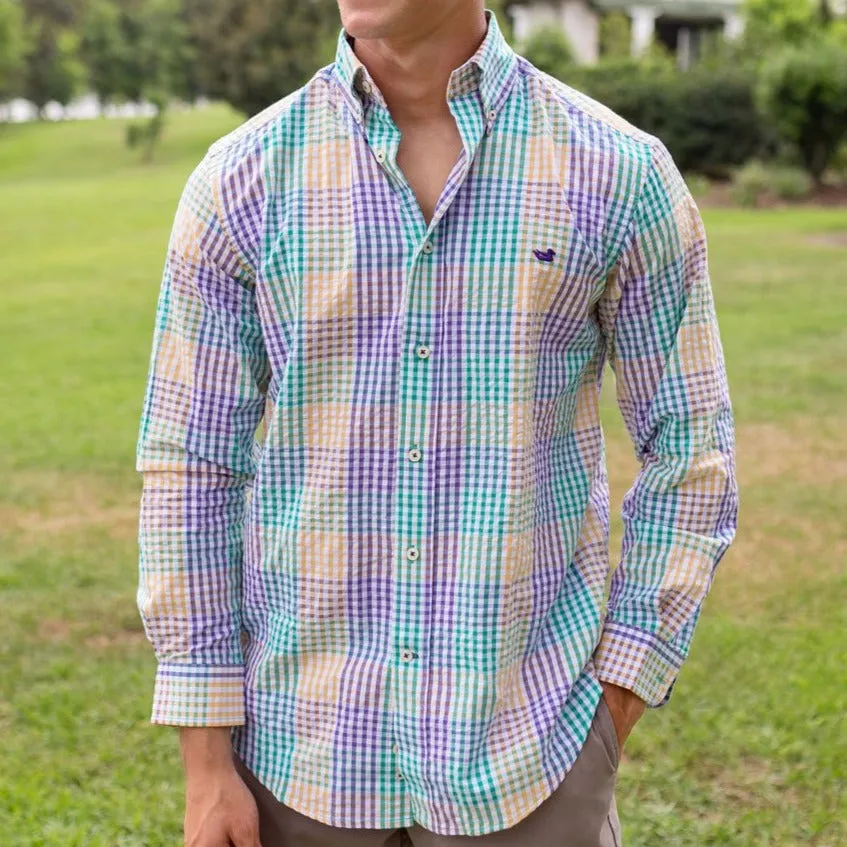 Everett Gingham Dress Shirt