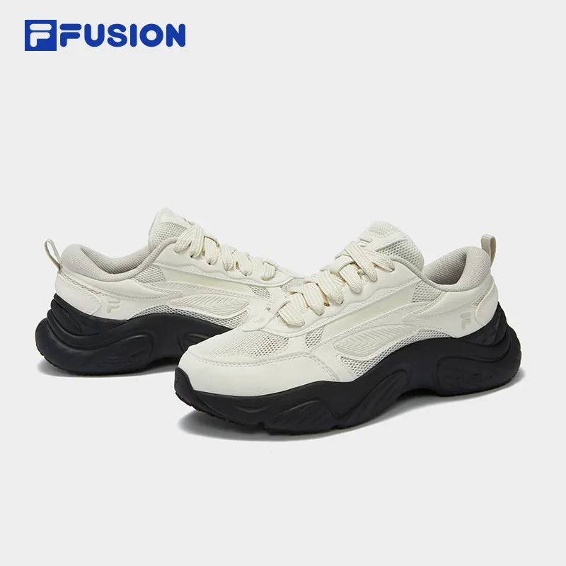 FILA FUSION FUSION CONCH DX Women Sneakers (Grey / Black and White)