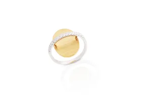 GeoArt Oval Float Diamond Ring [as seen on Mindy Kaling]