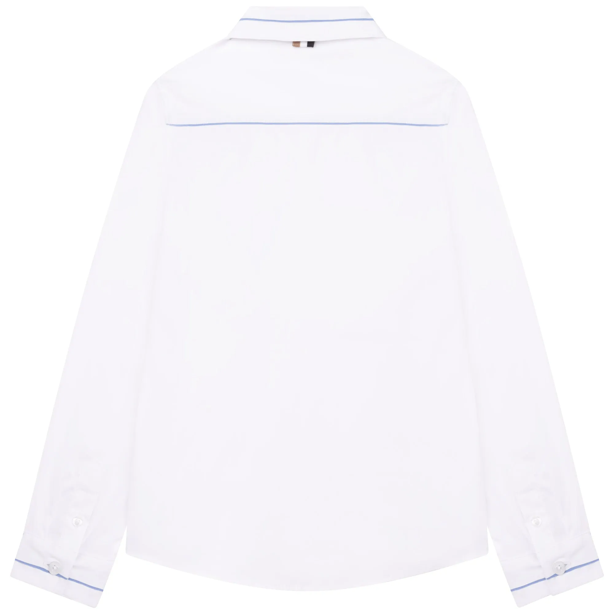 Hugo Boss Boys L/S Dress Shirt _ White J25N65-10B