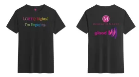 I’m Engaging with LGBTQ Rights Short Sleeve T-Shirt