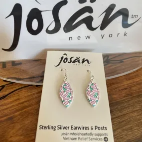 Josan SSW Floral Marquee Shaped Earrings