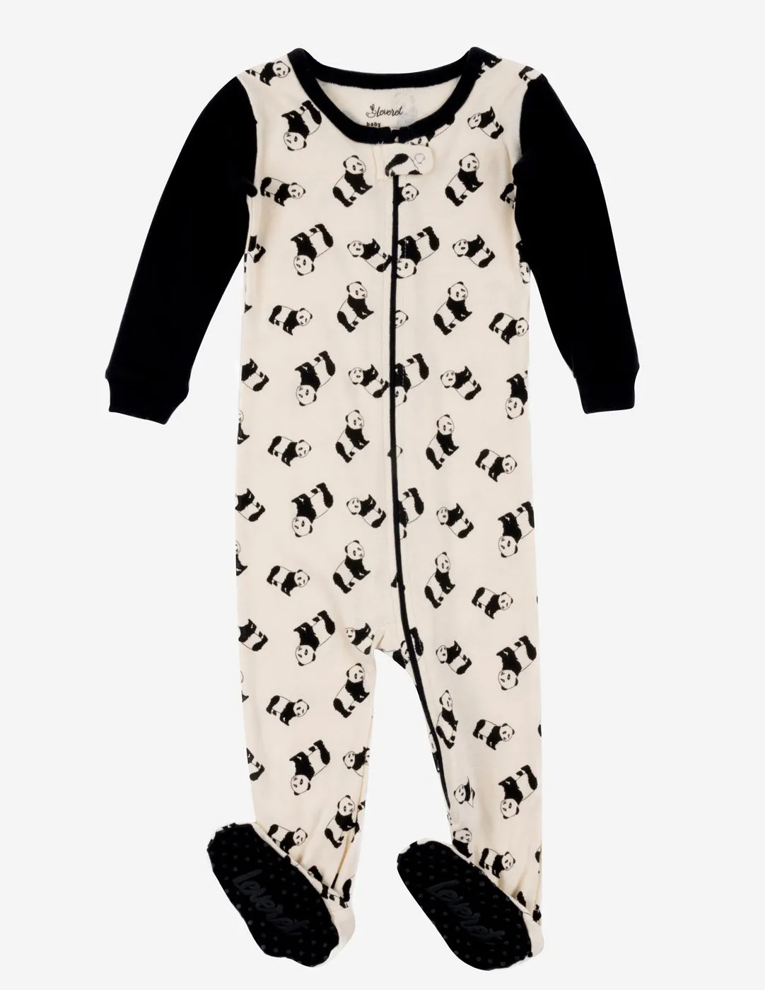 Kid's Footed Panda Pajamas