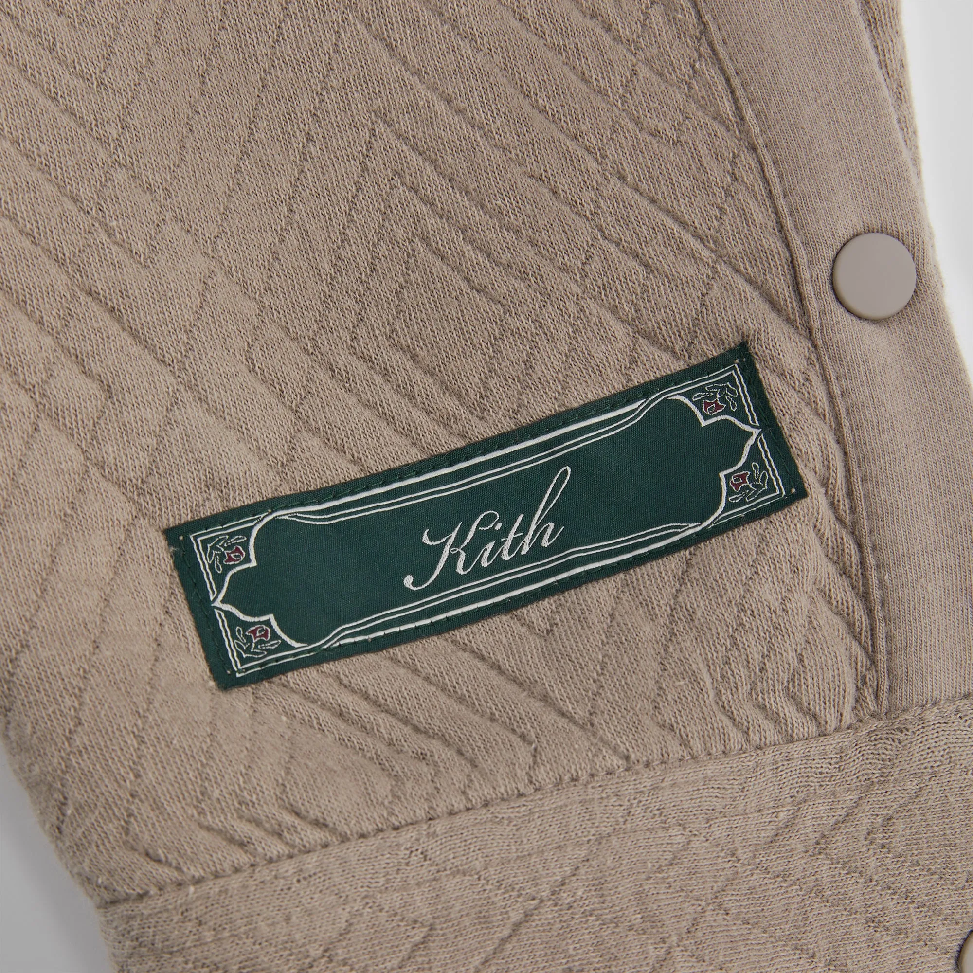 Kith Quilted Interlock Ginza Shirt - Quicksand