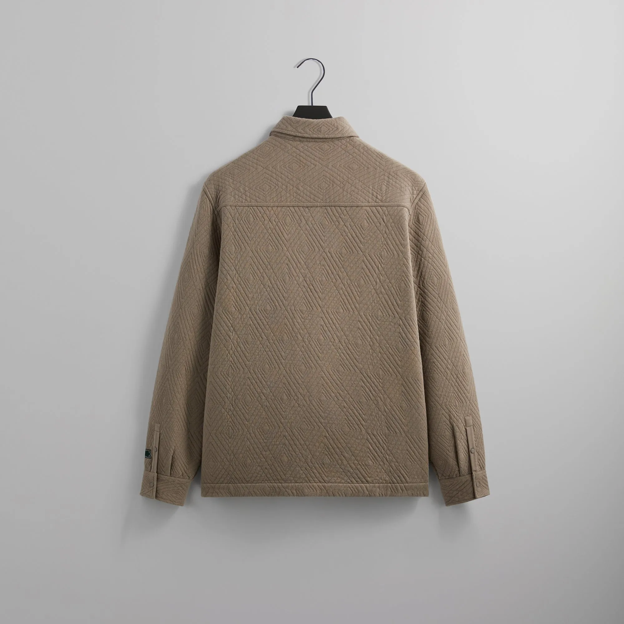 Kith Quilted Interlock Ginza Shirt - Quicksand