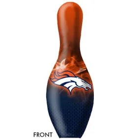 KR Strikeforce NFL on Fire Pin Denver Broncos Bowling Pin