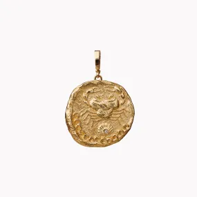 Limited Edition Karkinos Large Diamond Coin Charm