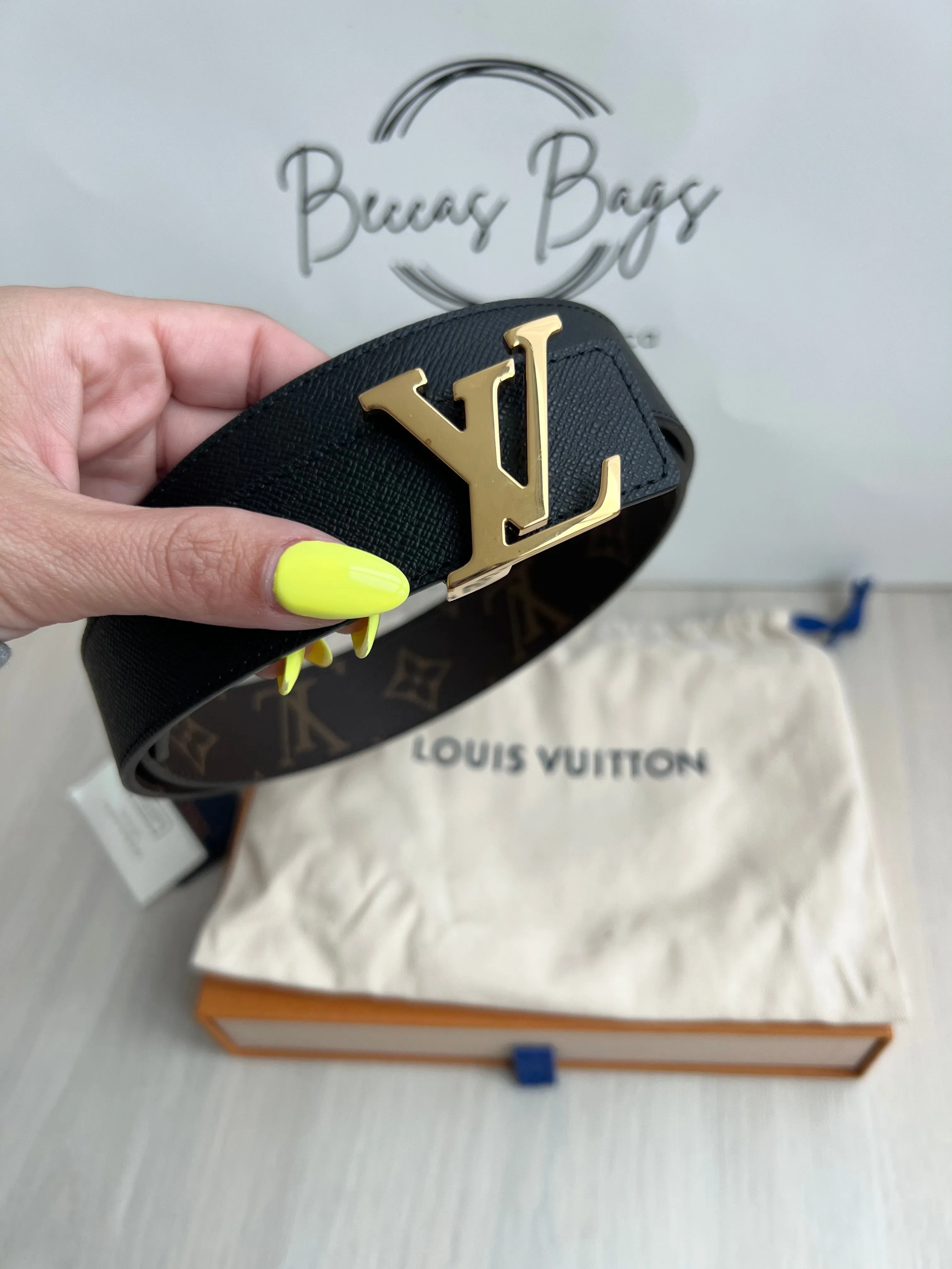 Louis Vuitton Initials 30mm Reversible