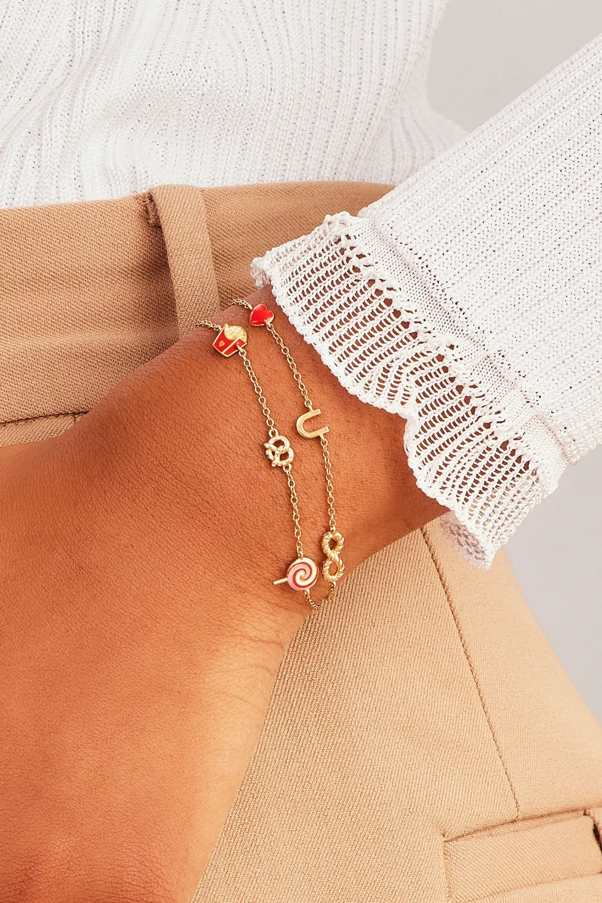 Love U Forever By The Yard Bracelet