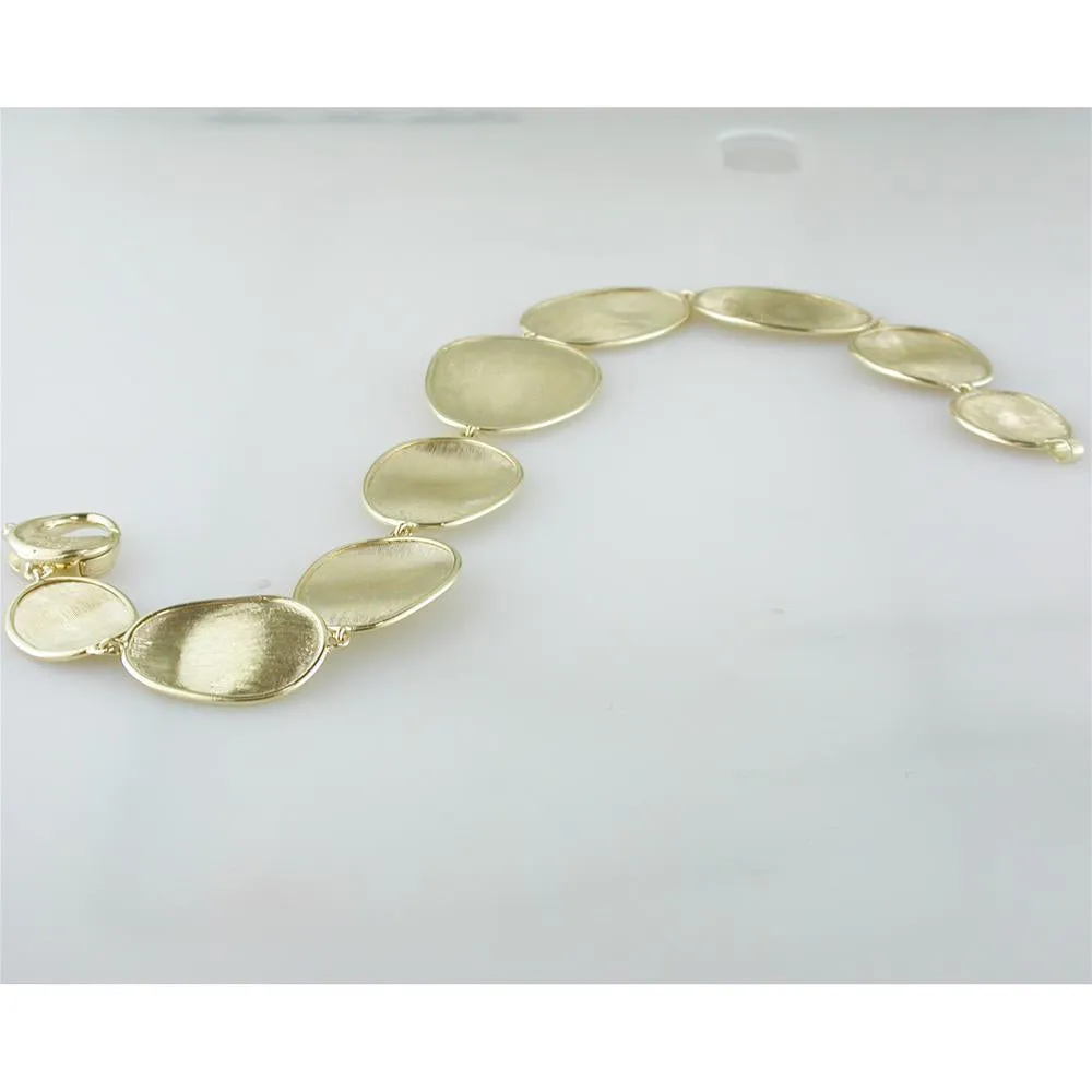 Marco Bicego Lunaria Oval 18K Yellow Gold 7 Bracelet BB1777