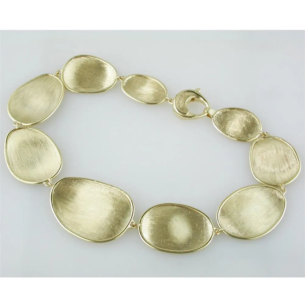 Marco Bicego Lunaria Oval 18K Yellow Gold 7 Bracelet BB1777