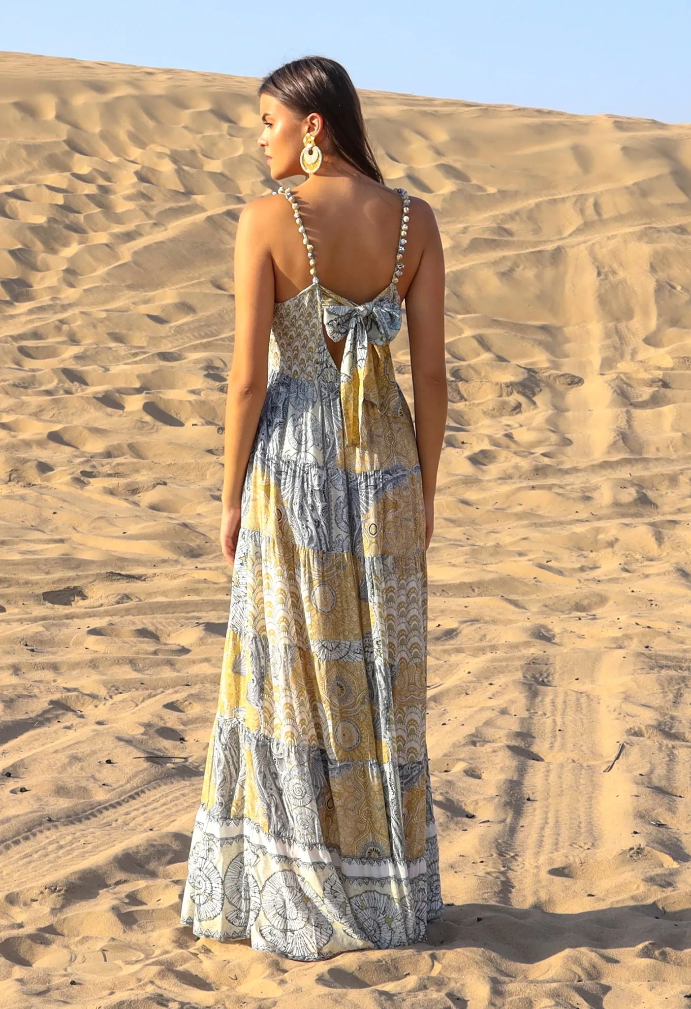 MAXI SUNDIAL DRESS