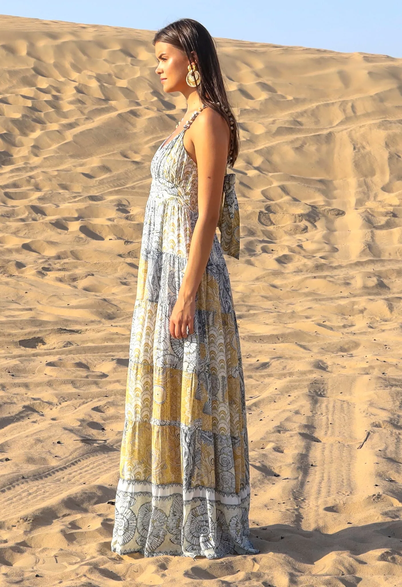 MAXI SUNDIAL DRESS