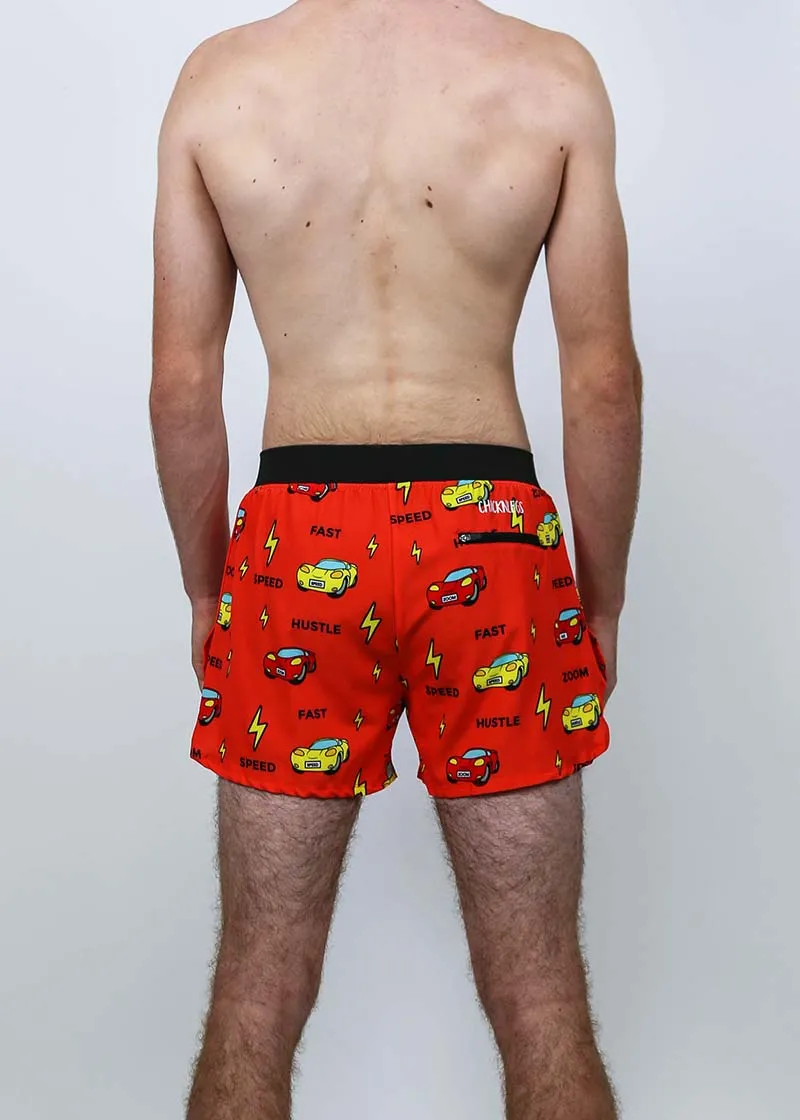 Men's Cars 4" Half Split Shorts