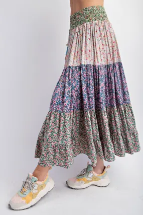 Mix & Match Printed Rayon Skirt