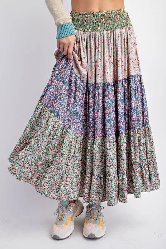 Mix & Match Printed Rayon Skirt