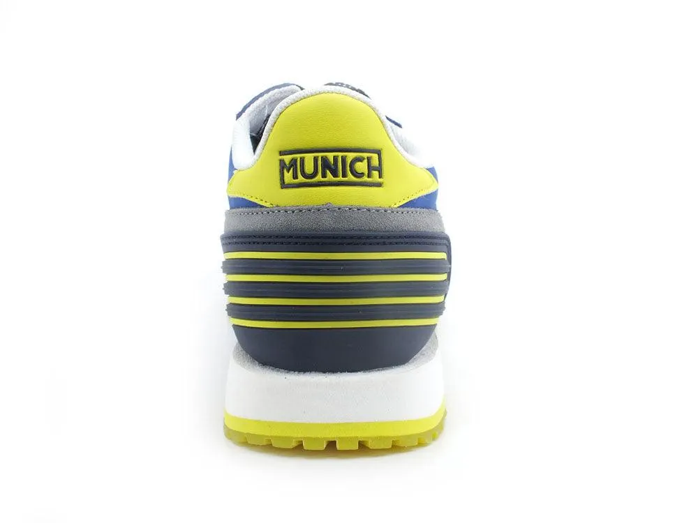 MUNICH Massana 461 Sneaker Blue Yellow White 8620461