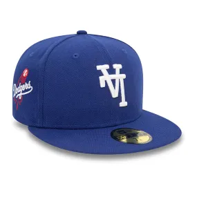 NEW ERA LA Dodgers Upside Down Dark Blue 59FIFTY Fitted Cap