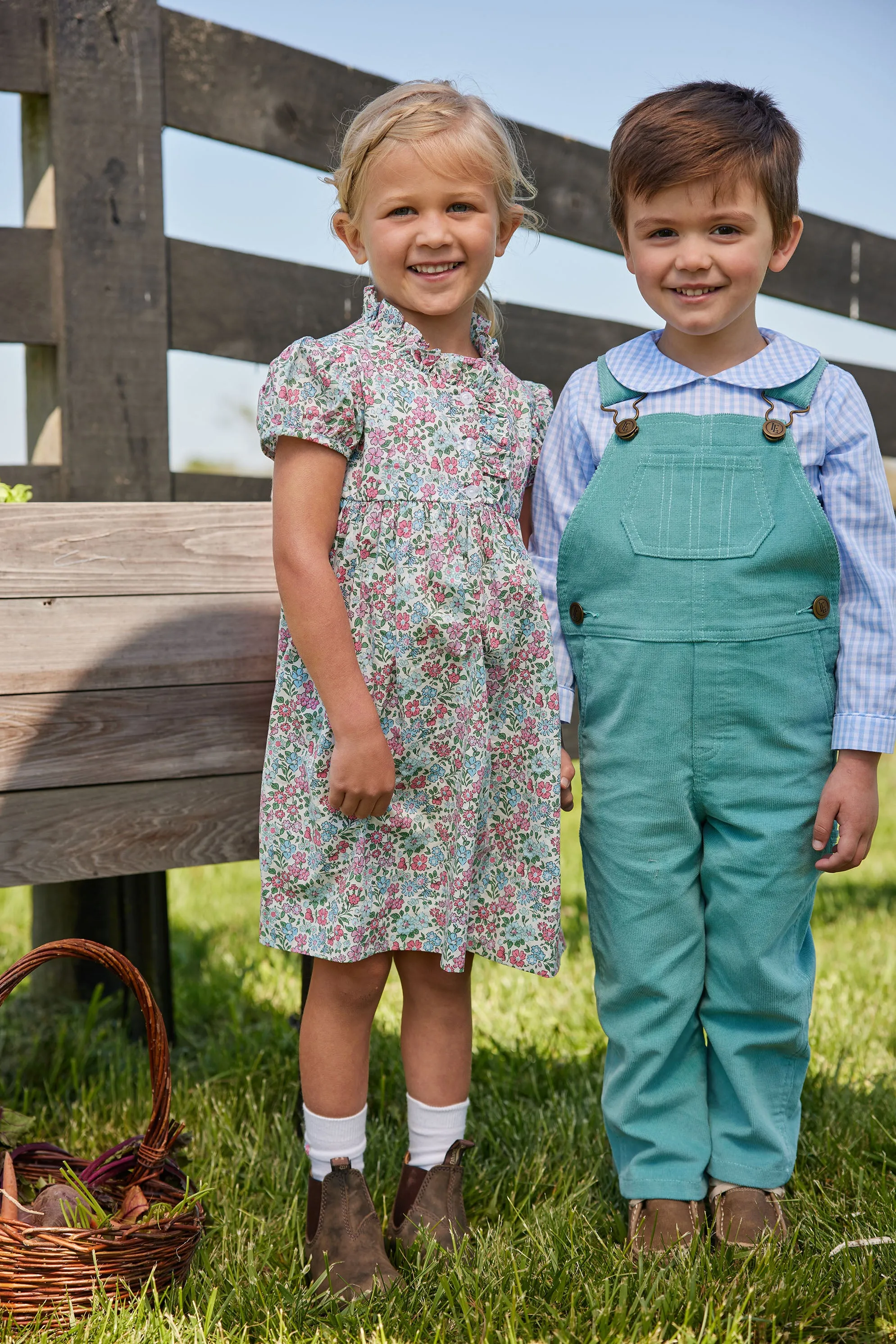 Peter Pan Shirt - Airy Blue Plaid