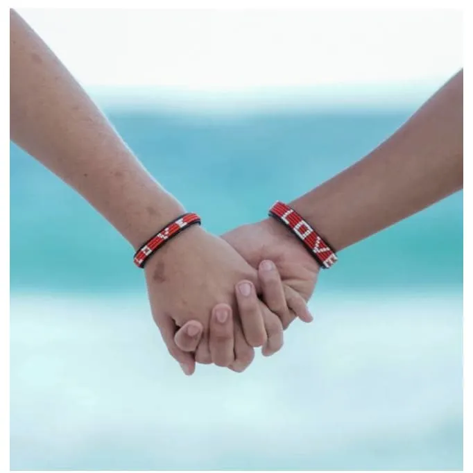 Red Love Is Project Bracelet