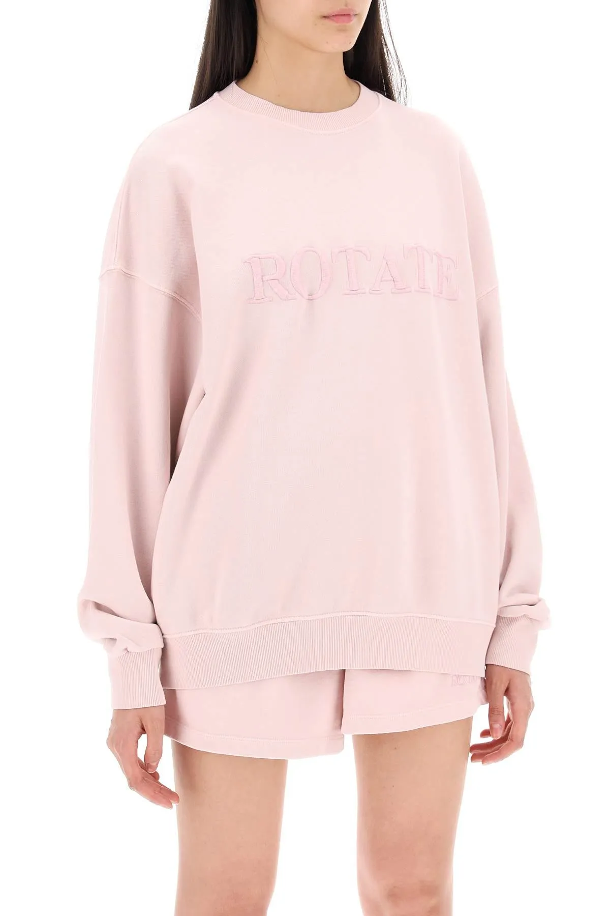 ROTATE organic cotton crewneck sweatshirt