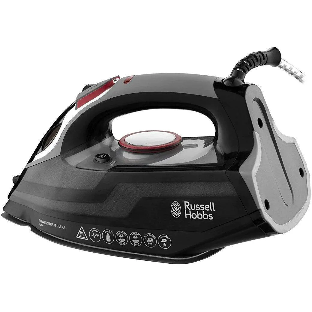 Russell Hobbs 3100W Power Steam Ultra Iron - Black | 20630