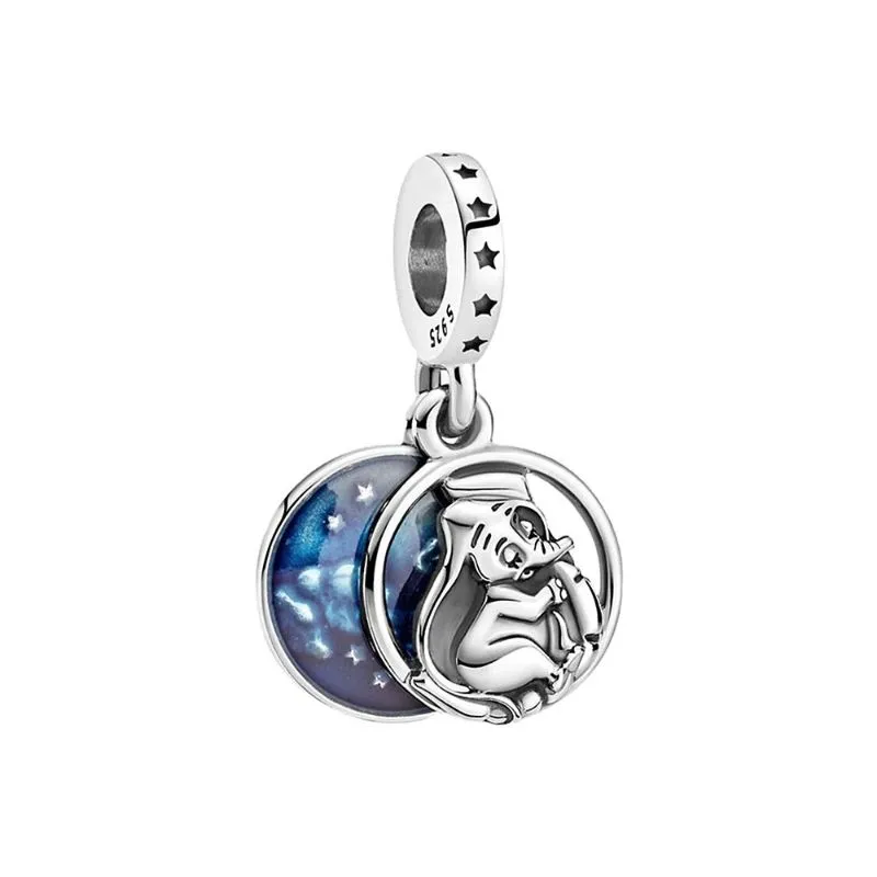 Sterling Silver Bead Charm For Girls & Women