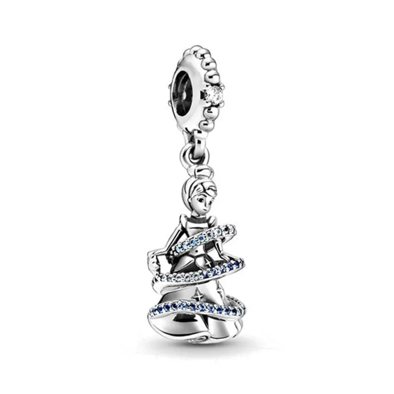 Sterling Silver Bead Charm For Girls & Women