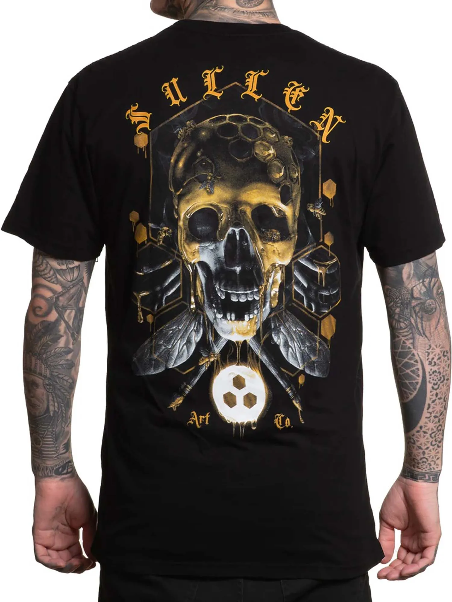 Sullen Men's Honey Badge Short Sleeve Premium T-shirt